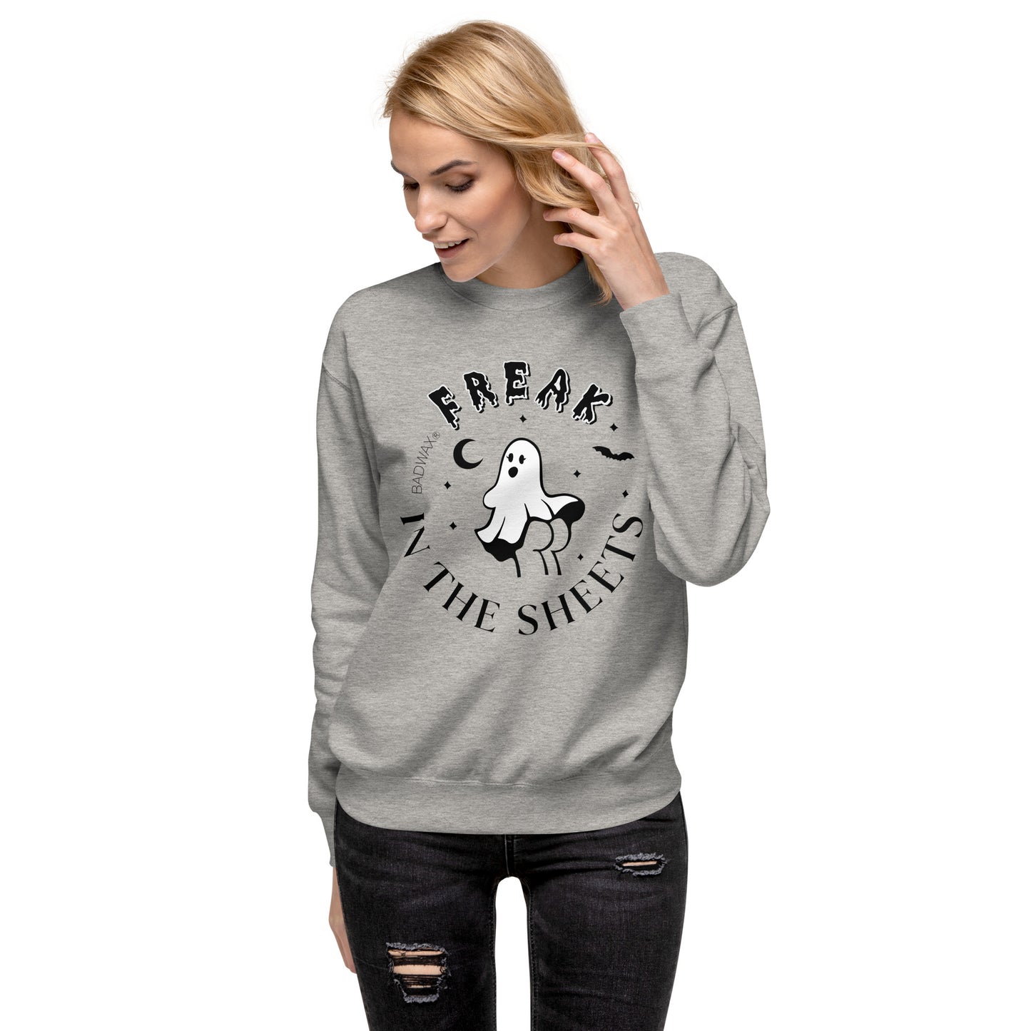 Freak In The Sheets Sweater Carbon Gray Front