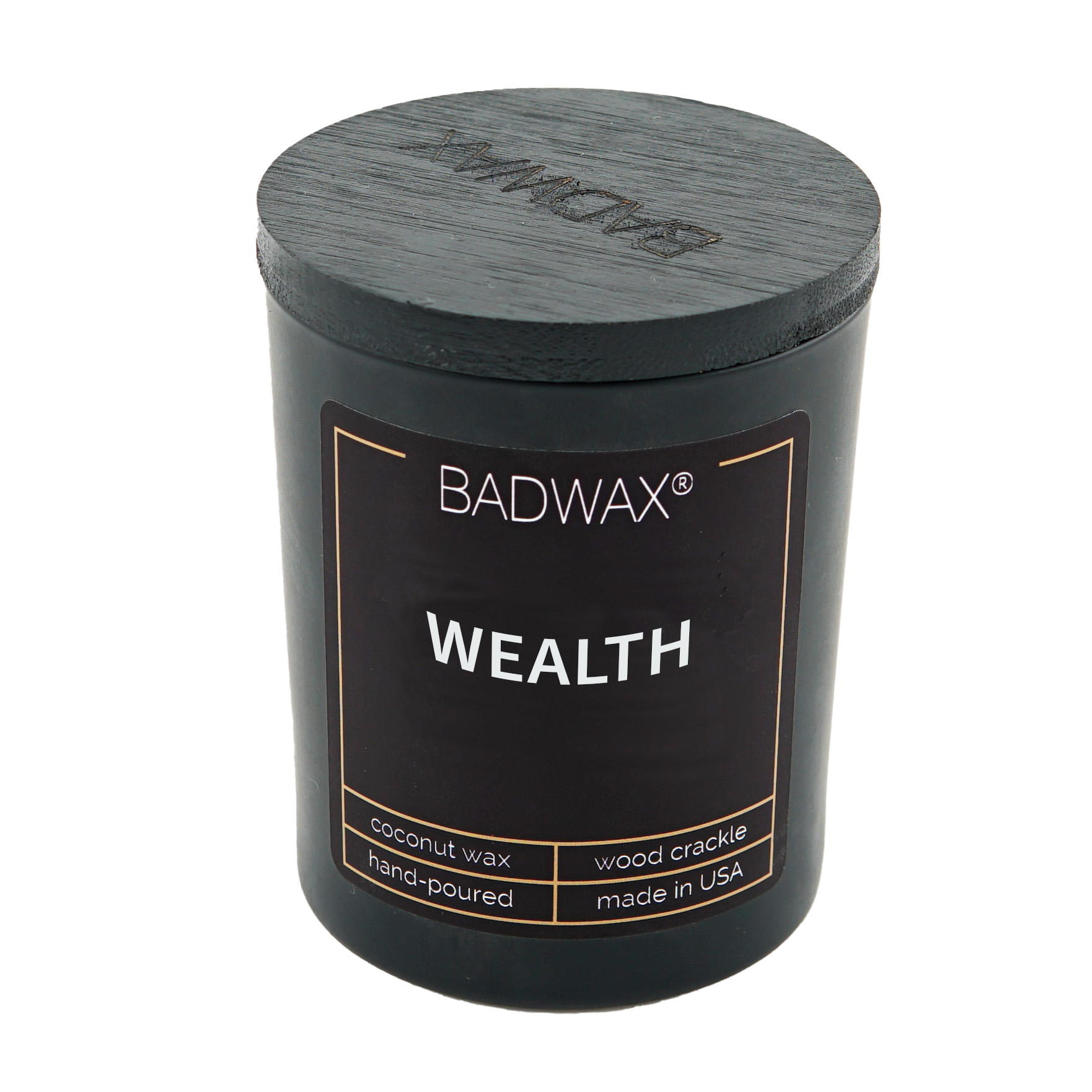 wealth candle with lid