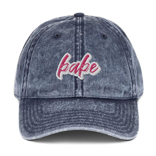 Babe - Vintage Cotton Twill Cap - BADWAX