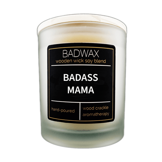 Badass Mama - Woodwick Candle - BADWAX