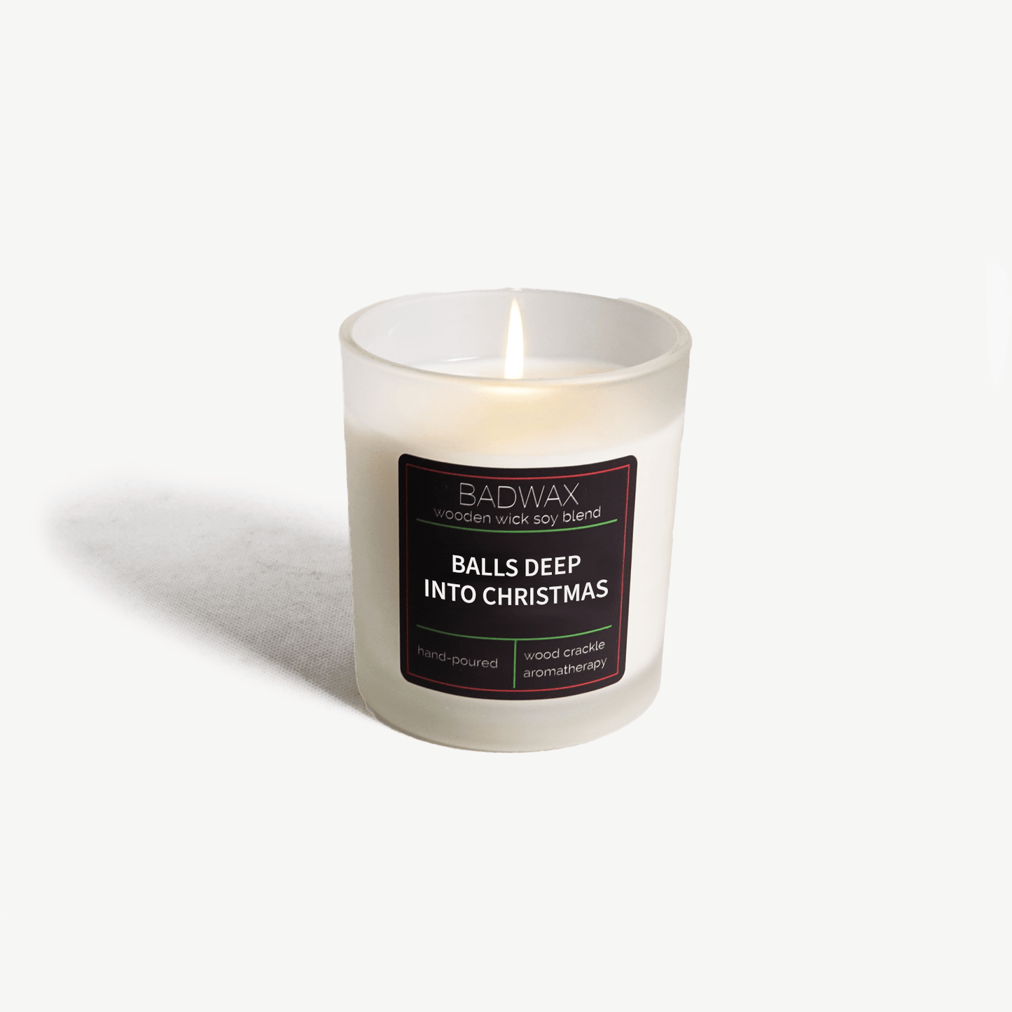 Balls Deep Into Christmas - Woodwick Candle