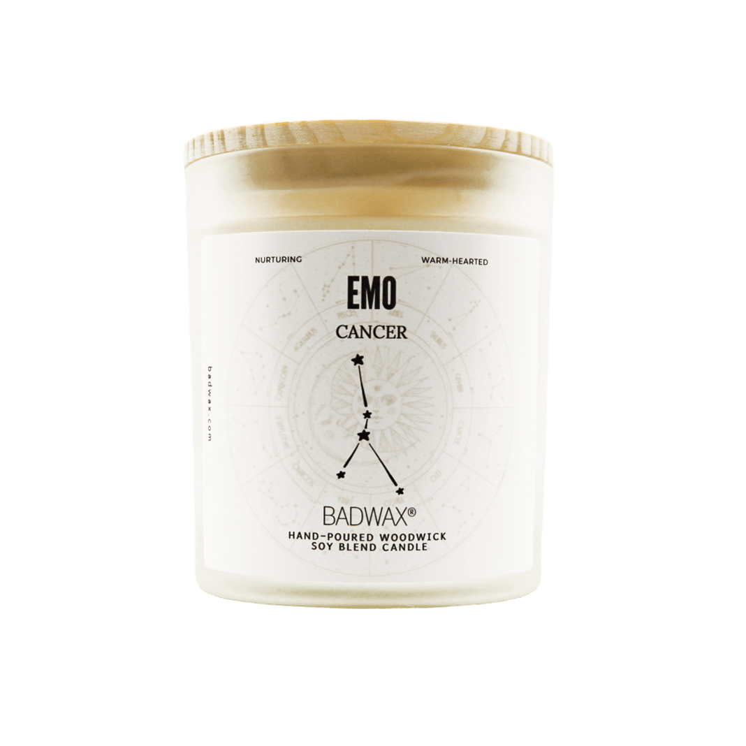 Cancer Candle: Emo Zodiac Constellation Birthday Candle