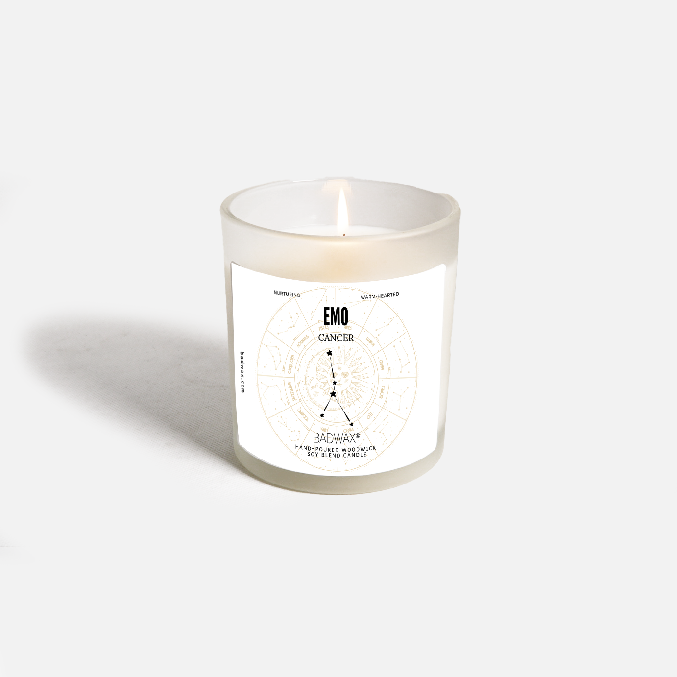 Cancer Candle: Emo Zodiac Constellation Birthday Candle