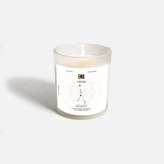 Cancer Candle: Emo Zodiac Constellation Birthday Candle