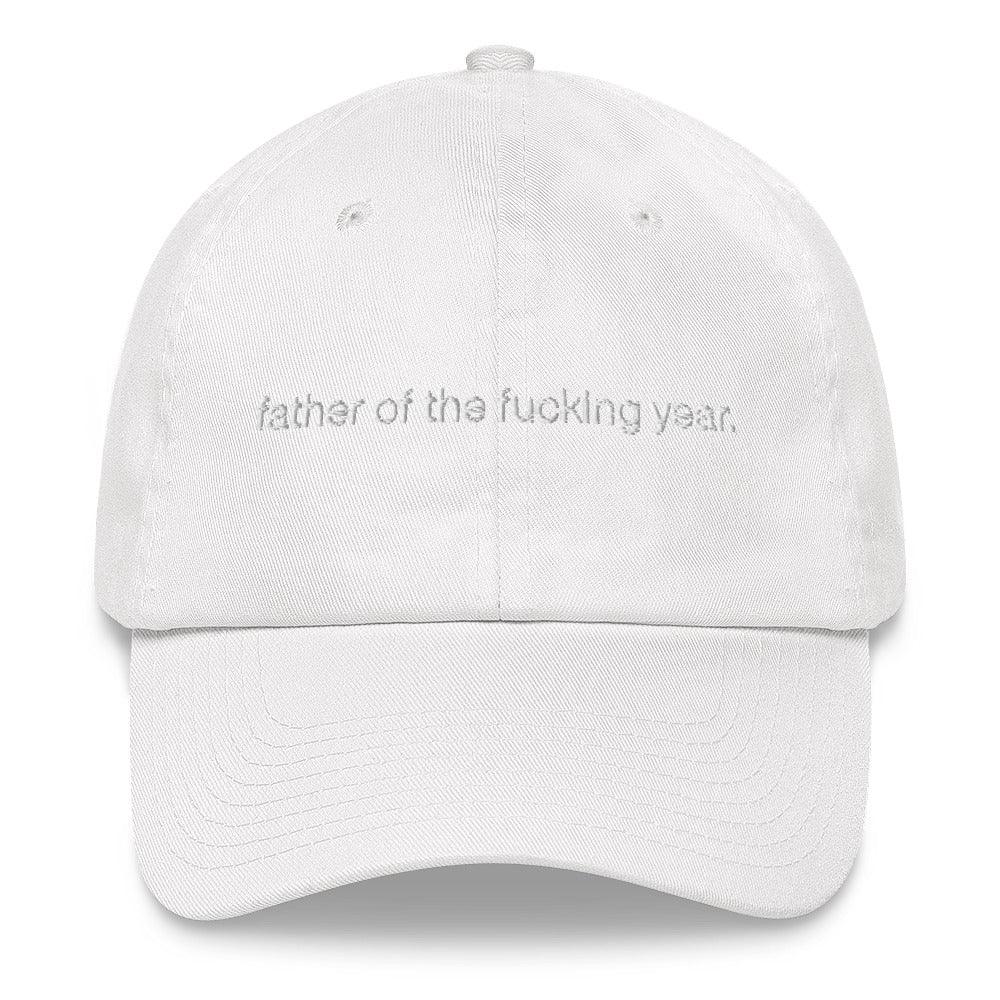 Father Of The Fucking Year - Dad hat - BADWAX