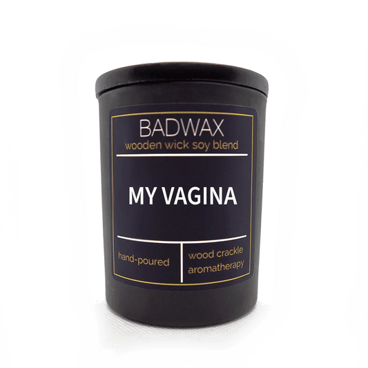 My Vagina - Woodwick Candle - BADWAX