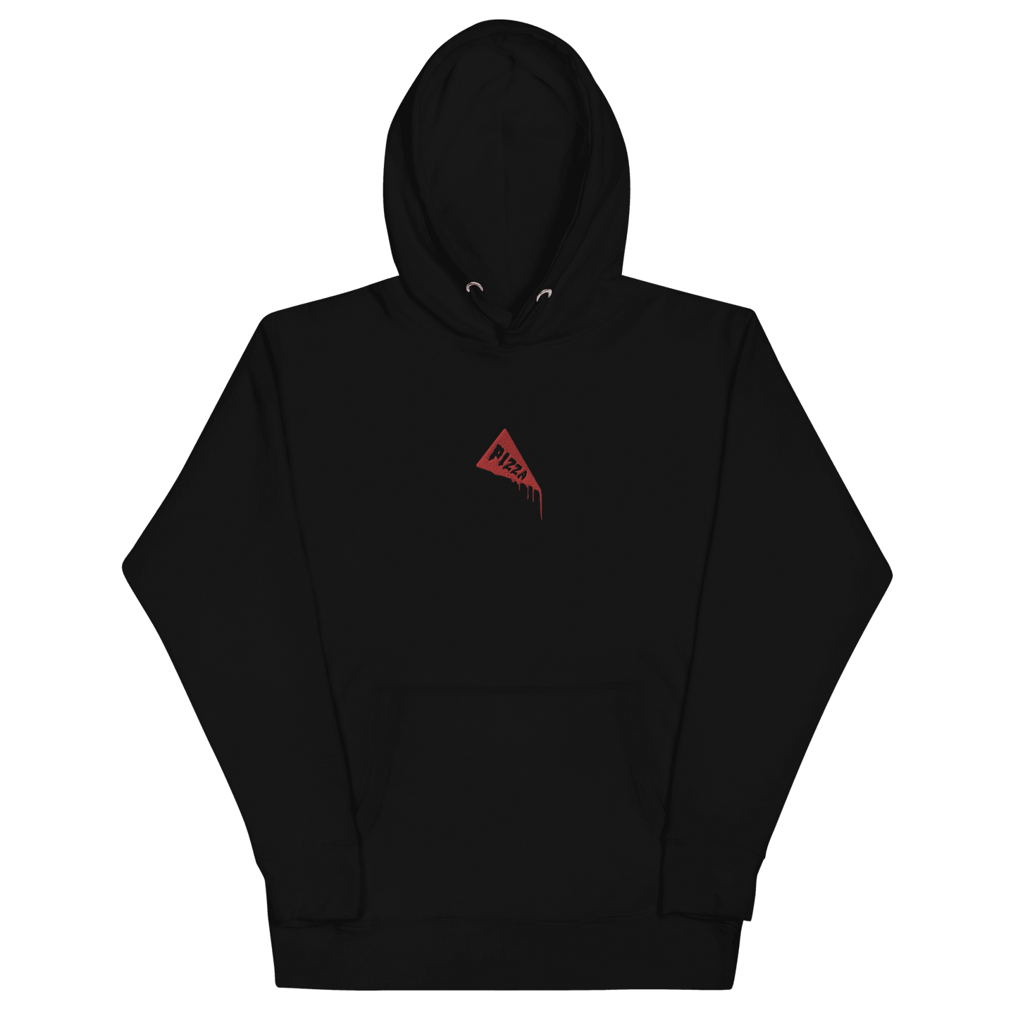 Pizza - Embroidered Unisex Hoodie - BADWAX
