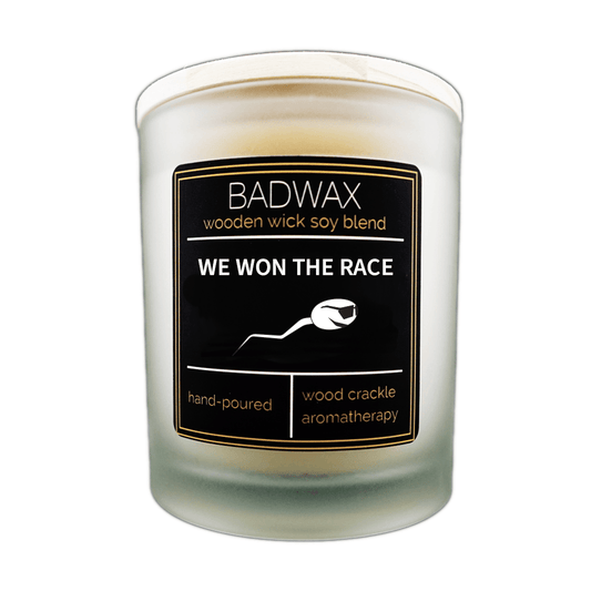 We Won The Race - Woodwick Candle - BADWAX