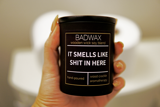 It Smells Like Shit In Here Funny Candle