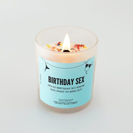 Birthday cake candles