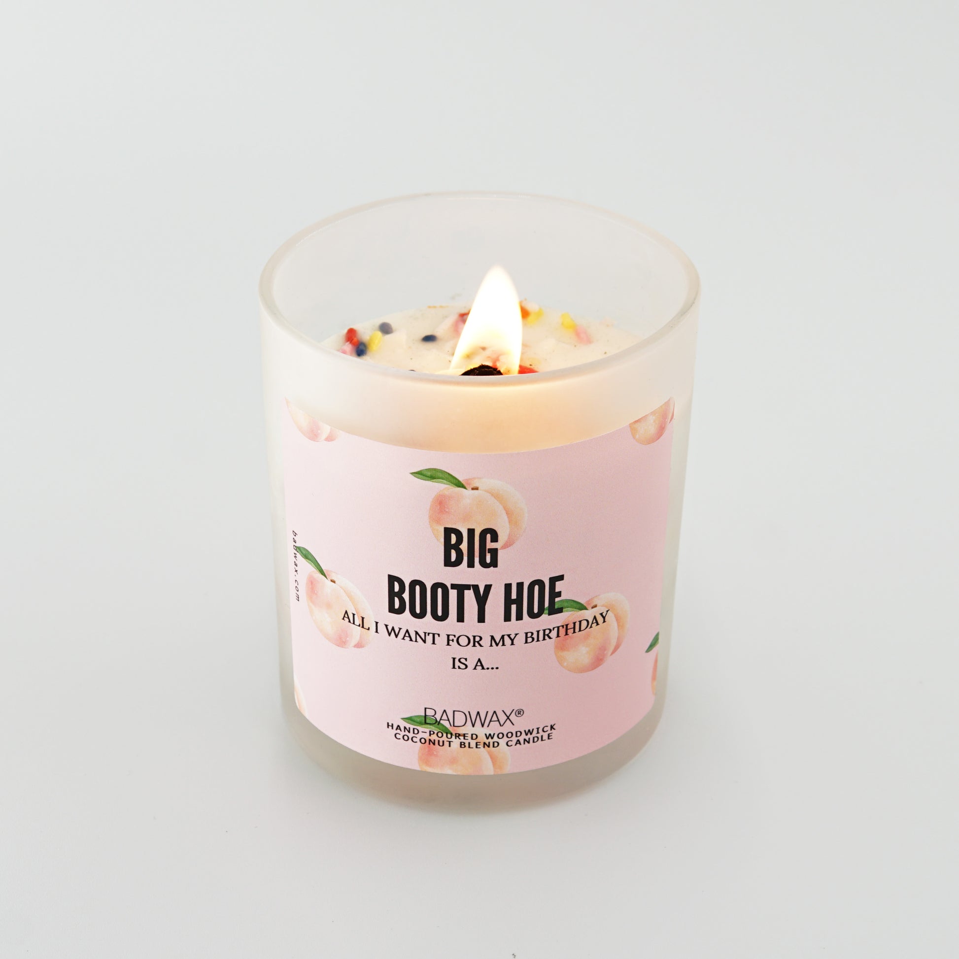 All I Want For My Birthday Is A Big Booty Hoe - Birthday Cake Candle