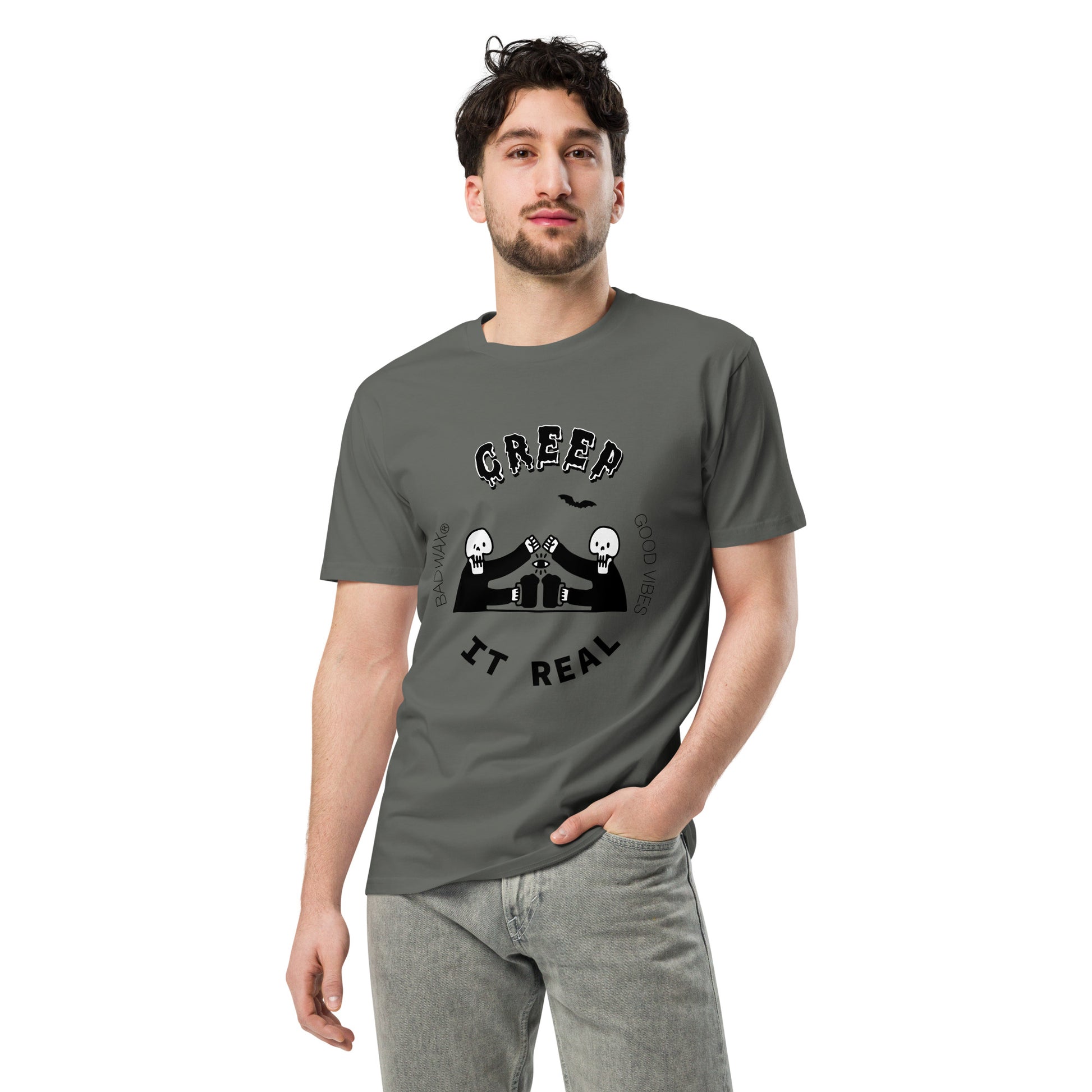 Creep It Real Shirt Charcoal