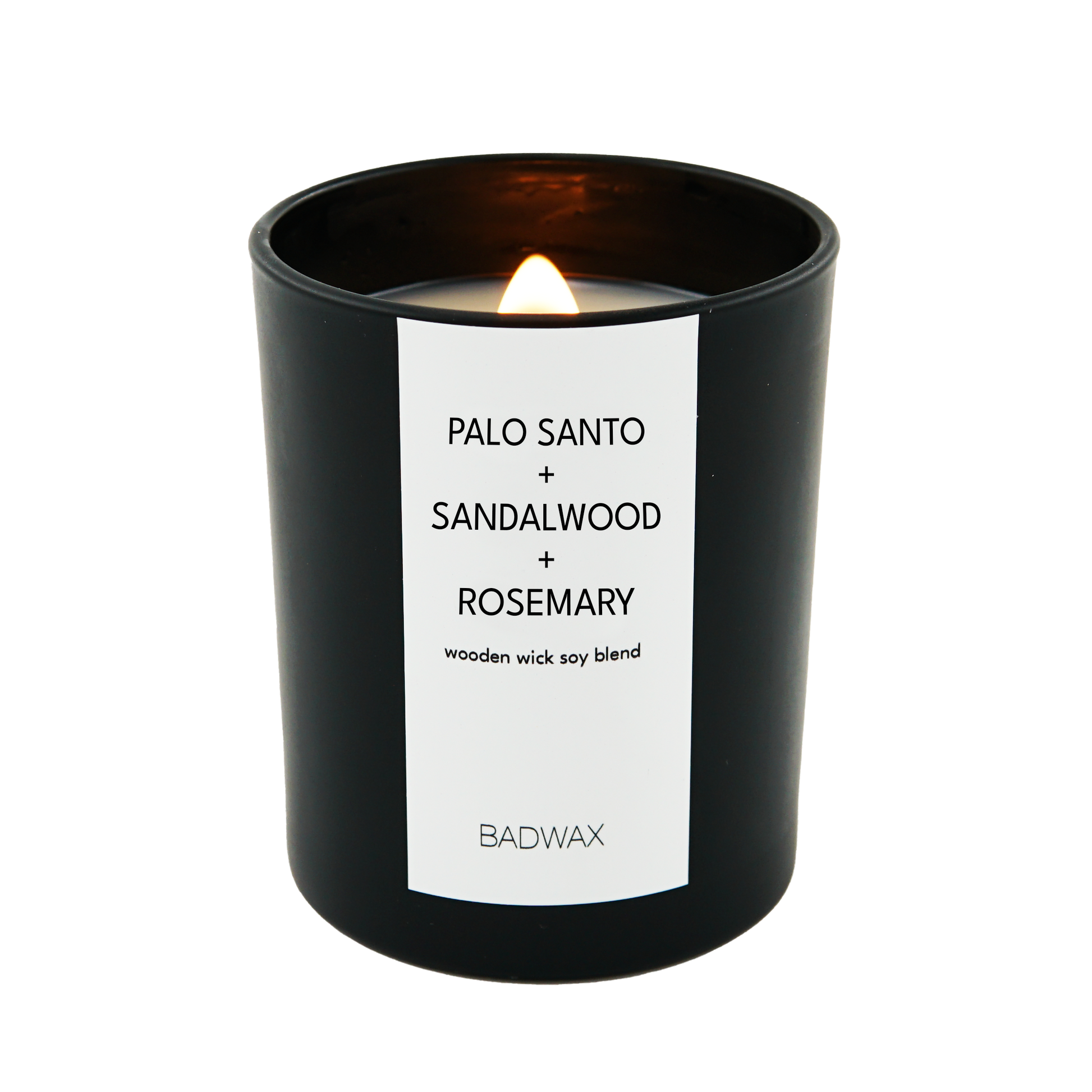 Palo Santo Candle – Palo Santo + Sandalwood + Rosemary