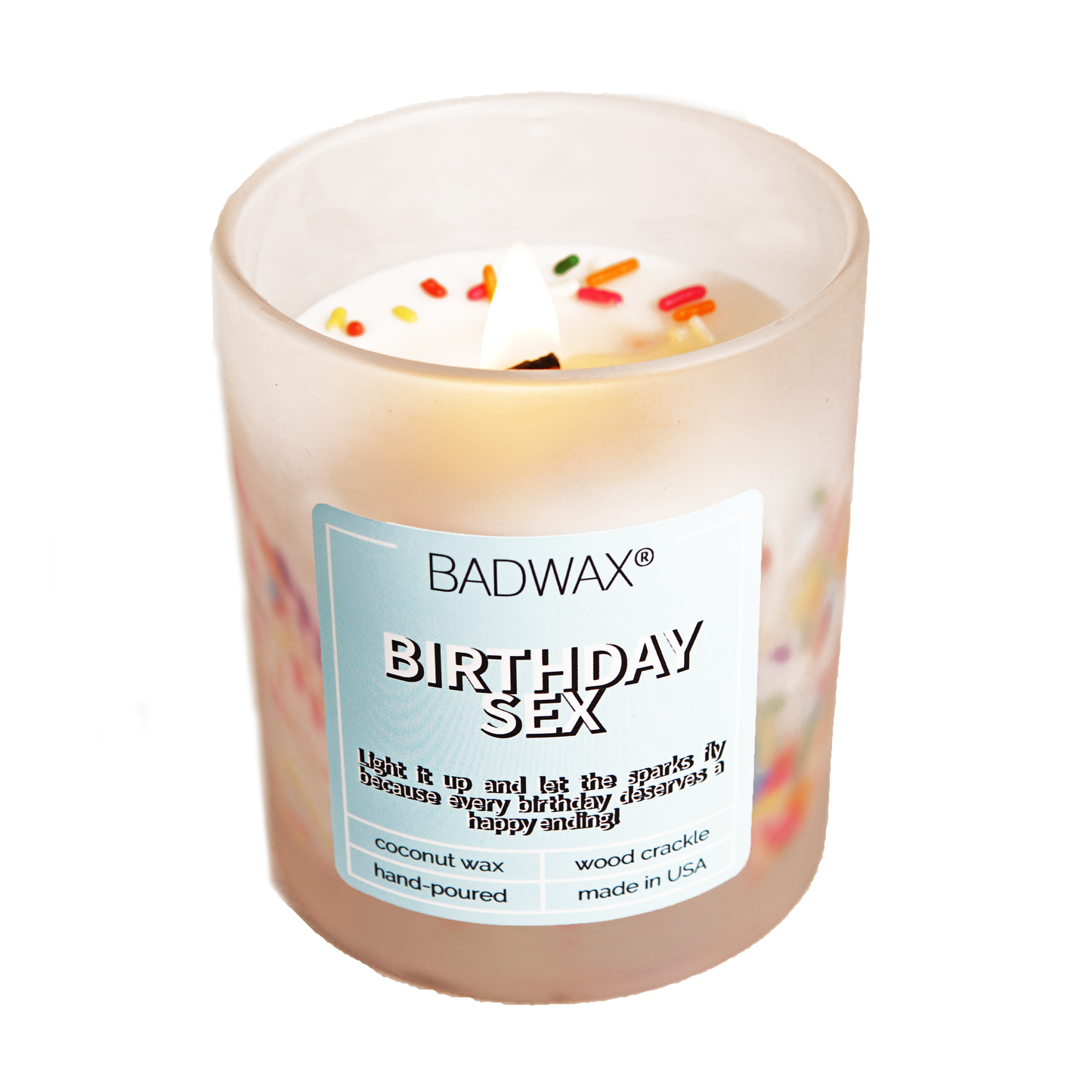 Birthday Sex - Birthday Cake Candle - Lit