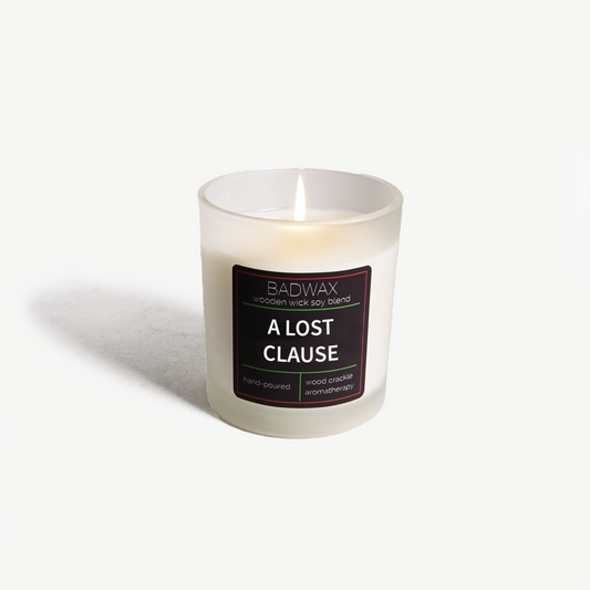 A Lost Clause - Woodwick Candle