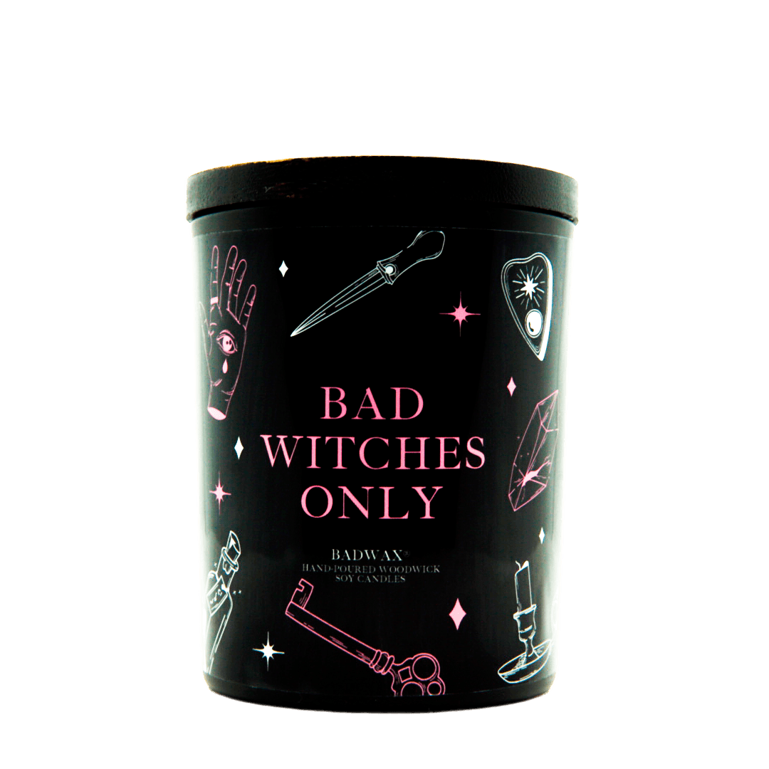 Bad Witches Only - Woodwick Candle - BADWAX