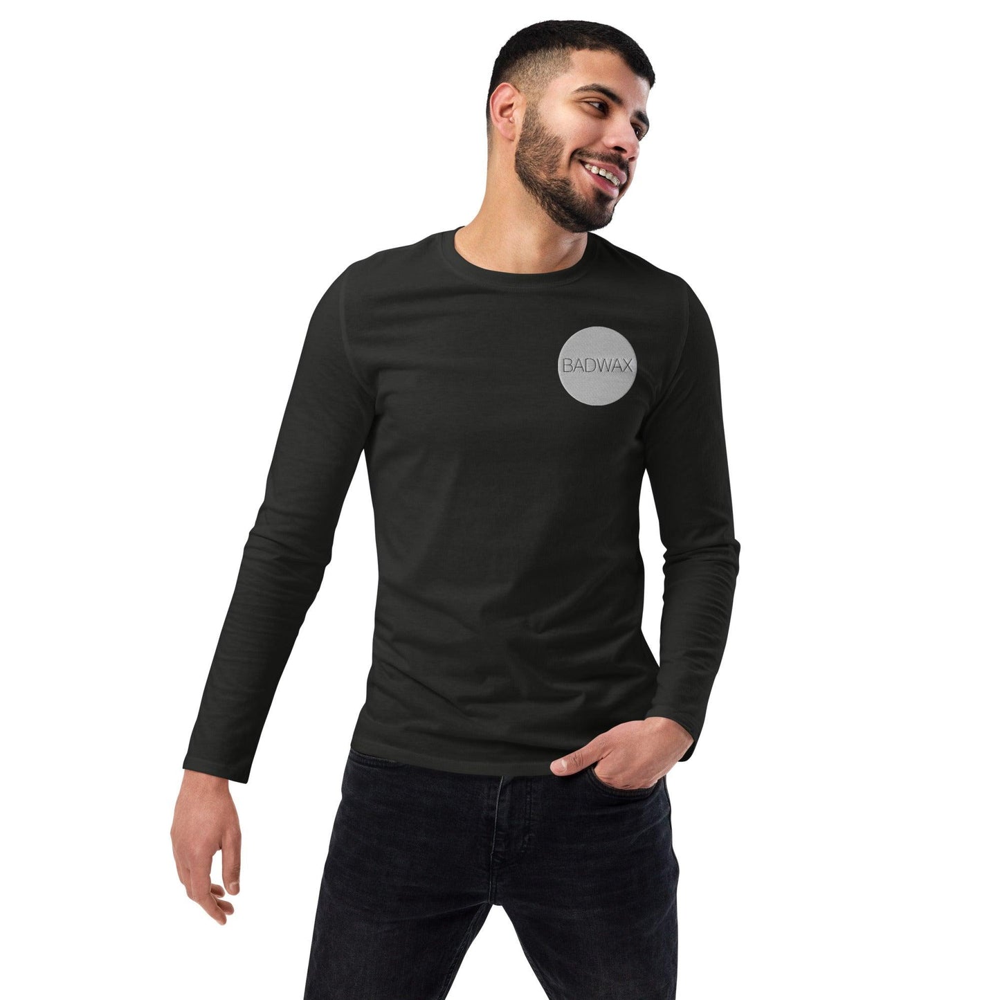 BADWAX® - Embroidered Unisex Fashion Long Sleeve Shirt - BADWAX