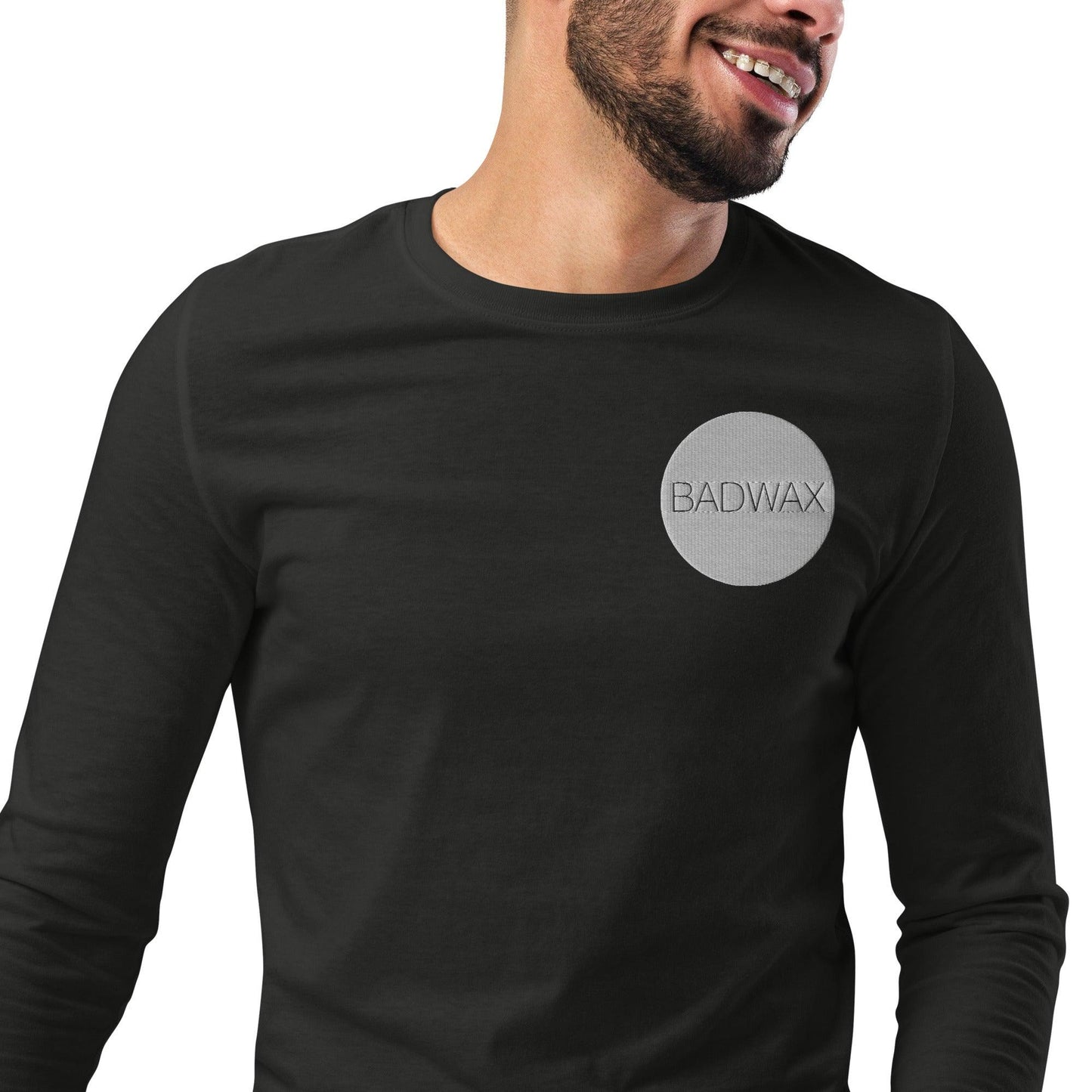 BADWAX® - Embroidered Unisex Fashion Long Sleeve Shirt - BADWAX