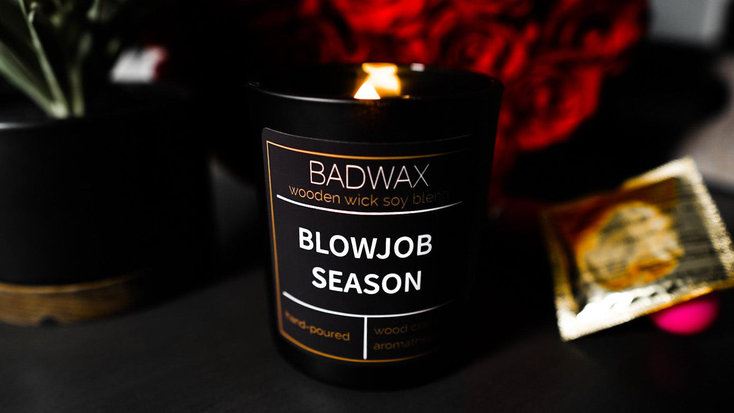 Blowjob Season - Woodwick Candle - BADWAX