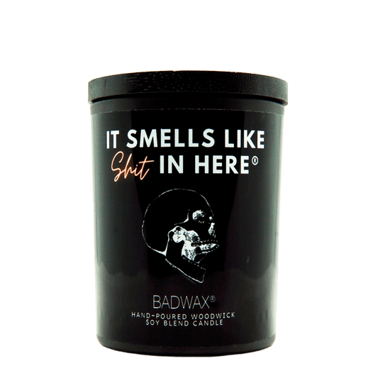 It Smells Like Shit In Here® (Halloween Edition) - Woodwick Candle - BADWAX
