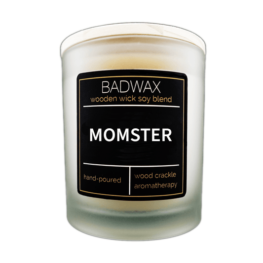 Momster - Woodwick Candle - BADWAX