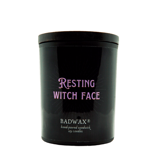 Resting Witch Face - Woodwick Candle - BADWAX
