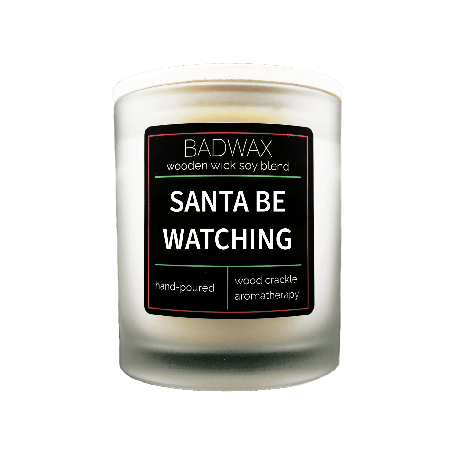 Santa Be Watching - Woodwick Candle - BADWAX