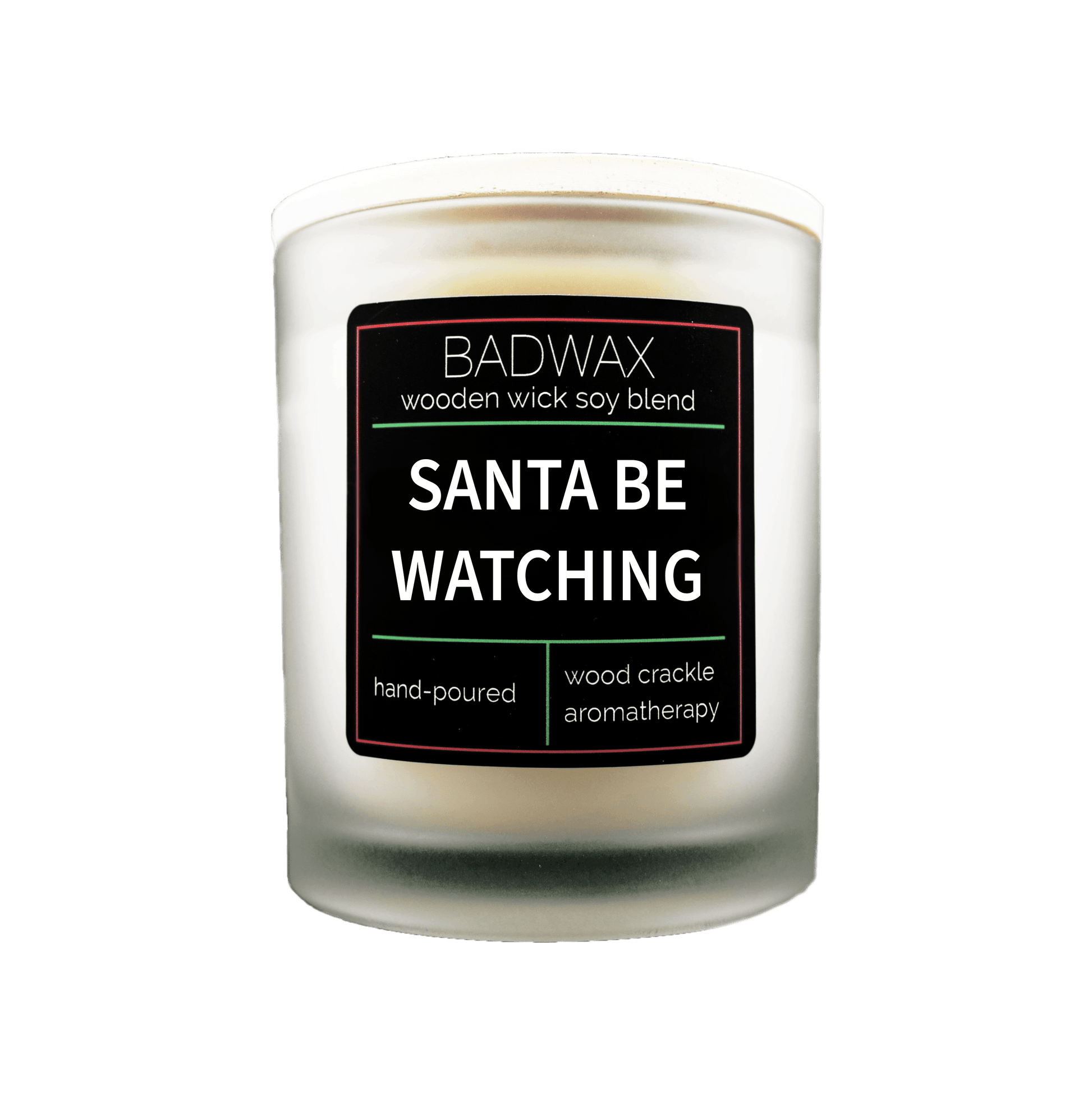 Santa Be Watching - Woodwick Candle - BADWAX