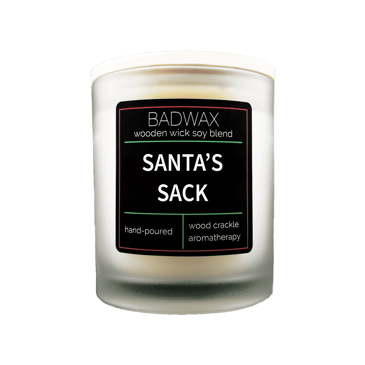 Santa’s Sack - Woodwick Candle - BADWAX