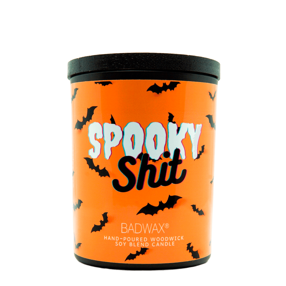 Spooky Shit - Woodwick Candle - BADWAX