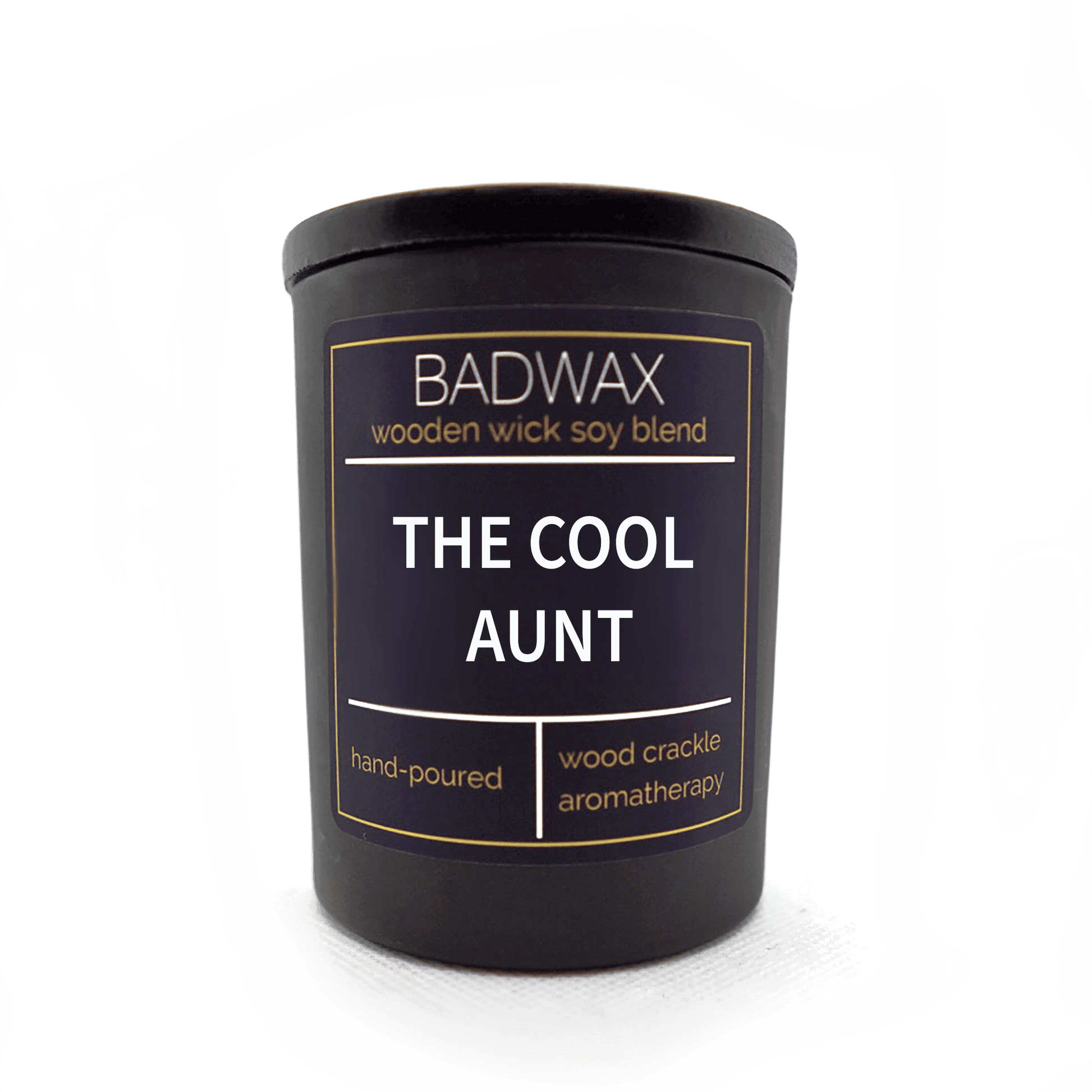The Cool Aunt - Woodwick Candle - BADWAX